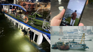 2 cuộc điện thoại định mệnh trong vụ lật tàu Quảng Ninh, xót xa bức ảnh trước giây phút thảm họa