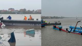 Tàu cá lật chìm vì gió lốc giữa bão Wipha ở Quảng Ninh: Lộ diễn biến thót tim cứu 9 thuyền viên