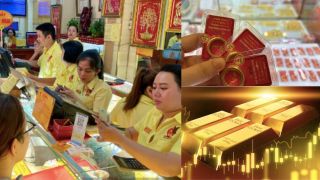 Giá vàng chốt phiên hôm nay 24/7: Rớt giá 'cực mạnh', bảng giá vàng nhuộm sắc đỏ đến khó tin