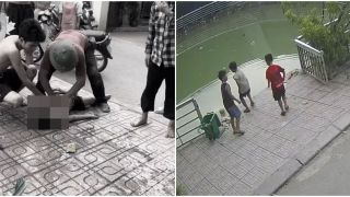 Xót xa 2 cháu bé đuối nước tử vong khi nhảy xuống hồ gần khu dân cư vớt bóng là 2 anh em ruột