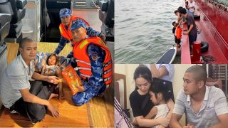 Hai bố con trôi dạt 13 tiếng trên biển ăn uống gì để sống? Cô bé 6 tuổi bình tĩnh hơn cả người lớn