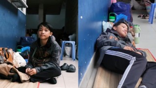 Bé 12 tuổi đưa mẹ đi cấp cứu, phải nằm vạ vật ở hành lang, bệnh viện lập tức có hành động ấm lòng
