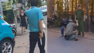 Lời khai hé lộ nguồn cơn vụ tài xế taxi công nghệ cầm dao sau khi tông 2 nhà dân, đã có kết quả test ma túy