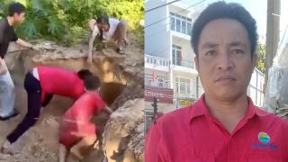 Danh tính ‘người hùng’ cứu bé trai bị cát vùi sâu hơn 1 mét ở Côn Đảo: Khoảng khắc giải cứu nghẹt thở 