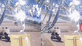 Thót tim cảnh 2 thanh niên không đội mũ, vít ga lao thẳng vào rào chắn của tổ công tác CSGT Hưng Yên