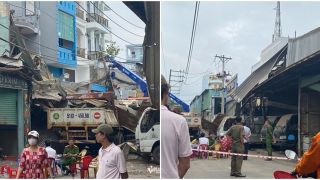 Hiện trường tan hoang sau tiếng nổ lớn rung chuyển khu dân cư tại công ty ép kính, nhiều nhà dân bị xé toạc