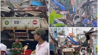 Thiệt hại nặng nề sau vụ nổ lò ép kính ở TPHCM: Người dân bàng hoàng kể lại giây phút 'như động đất'