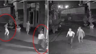 Công an thông tin nóng vụ vợ dùng dao truy đuổi khiến chồng tử vong, camera ghi lại cảnh ớn lạnh