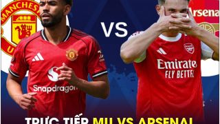 Xem trực tiếp bóng đá MU vs Arsenal ở đâu, kênh nào? Link xem trực tiếp Ngoại hạng Anh K+ FULL HD