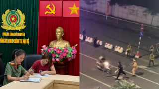 Cái kết đắng cho người phụ nữ xúc phạm lực lượng chức năng sau vụ 2 quái xế thông chốt, tông CSCĐ
