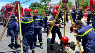 Người dân hoảng hốt khi phát hiện thi thể 2 công nhân nằm bất động dưới cống ở Đà Nẵng