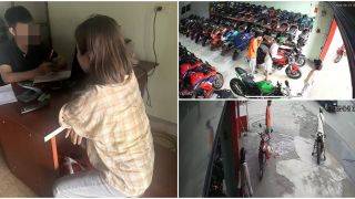 Chủ cửa hàng xe máy ở Nghệ An ‘sốc’, truy tìm thanh niên bỏ rơi bạn gái mới quen phóng xe mô tô đi mất 