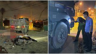 Hiện trường ám ảnh vụ 2 mẹ con bị xe tải cán tử vong ở TP.HCM trên đường đón người thân từ Mỹ về
