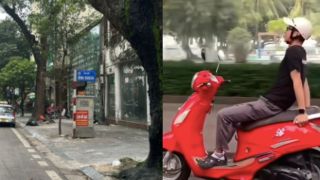 Công an vào cuộc xác minh danh tính người đàn ông liều lĩnh thả 2 tay lái xe máy giữa phố Nha Trang