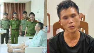 Thanh Hoá: Phó Công an xã bị chém trong trụ sở đã phẫu thuật nối thần kinh tay, tình trạng sức khỏe hiện tại gây lo