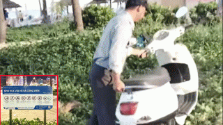 BQL bán đảo Sơn Trà lên tiếng về clip nhân viên bị cho là xô đổ xe máy du khách xuống biển ở Đà Nẵng