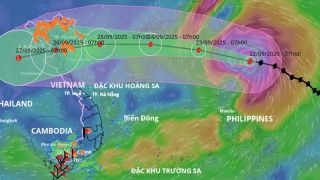 Siêu bão Ragasa tăng cấp thần tốc vượt bão Yagi đổ bộ vào biển Đông tối nay, nhiều quốc gia, khu vực sơ tán khẩn cấp