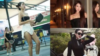 Danh tính hot girl bị mắng ‘gọi vốn’ vì vén váy đánh pickleball, bị chê phản cảm liền đáp trả căng