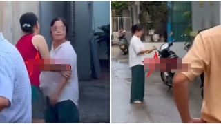 Xôn xao clip người phụ nữ lớn tiếng chửi mắng vì bị nhắc nhở đỗ xe sai quy định, tự nhận có ‘chồng làm to’