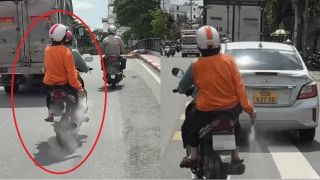 Công an nói về clip người phụ nữ rải bột lạ, bị phát hiện thì ném mắm tôm, số bột này là gì?