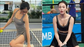 Dàn hot girl quy tụ tại siêu giải đấu Pickleball Việt Nam: Tình cũ Quang Hải gây sốt bên Ben Johns