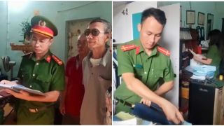 Công an khám xét khẩn cấp nhà của người đứng sau vụ dựng hình tượng anh hùng để kêu gọi từ thiện ở Điện Biên