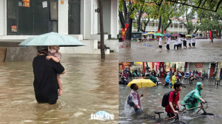 Học sinh và phụ huynh vật lộn với mưa ngập, Sở GD-ĐT Hà Nội cần phản ứng nhanh và quyết đoán hơn?