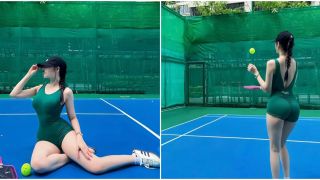 Danh tính hotgirl tuyên bố ‘cứng’ khi bị chỉ trích mặc trang phục bó sát, cắt xẻ táo bạo đi đánh Pickleball