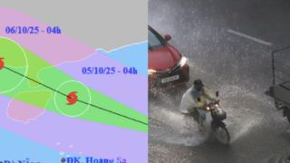 Bão số 11 Matmo áp sát đất liền, cảnh bảo tình hình thời tiết nguy hiểm tại 6 tỉnh miền Bắc 