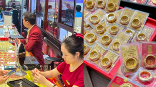 Giá vàng hôm nay 6/10: 'Bốc lửa' đầu tuần, cả vàng miếng SJC và vàng nhẫn chạm mốc chưa từng c