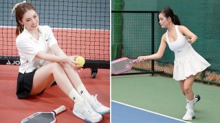 Dàn mỹ nhân tụ họp ở Pickleball Charity Cup: Người đẹp Đăng Thư chiếm spotlight nhờ điểm đặc biệt