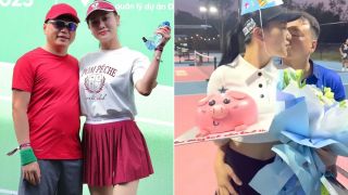 Shark Bình và Phương Oanh gây sốt trước lùm xùm tiền ảo, tình tứ 'khóa môi' ngay trên sân pickleball