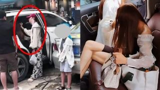 Clip doanh nhân ngoại tình hot girl 2k2 bị vợ bắt gian giữa đường, thái độ người chồng gây phẫn nộ