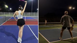 Cãi nhau với vợ, người đàn ông bất ngờ xách vợt ra sân pickleball để giải tỏa lúc nửa đêm