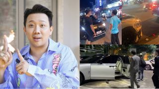 Hiện trường vụ siêu xe Bentley của Trấn Thành gặp tai nạn trong đêm, thiệt hại không hề nhỏ