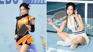 Chiếm spotlight với outfit 'không giống ai' trên sân pickleball, Đào Lan Phương bất ngờ giật giải