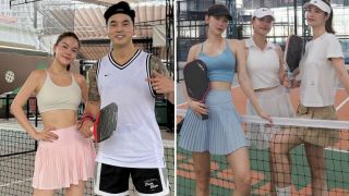 Chơi pickleball giữ dáng, bà mẹ 3 con Phạm Quỳnh Anh gây sốt với diện mạo ở tuổi ngoài 40