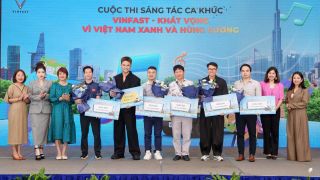 VinFast trao giải cuộc thi sáng tác ca khúc: Khi âm nhạc hòa nhịp cùng khát vọng Việt