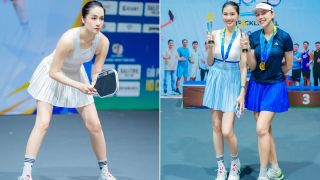 'Người đẹp châu Á' gây chấn động làng pickleball Việt Nam, vô địch 2 giải sau vài tháng nhập môn