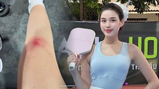 Hoa hậu Đỗ Thị Hà gặp sự cố trên sân pickleball, hài hước chia sẻ về trải nghiệm đáng nhớ