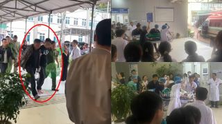 Rộ clip cận cảnh đối tượng chốt cửa đâm trọng thương 2 nhân viên y tế ở Bệnh viện Sản Nhi Nghệ An, lý do là gì?