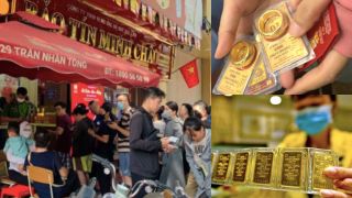Giá vàng hôm nay 26/10: Con số khiến nhiều người 'choáng váng', vàng miếng vẫn 'ngự' trên đỉnh