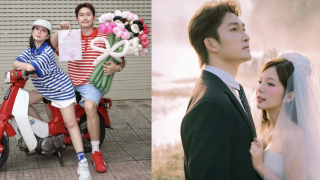 Đình Tú - Ngọc Huyền rạng rỡ trong lễ ăn hỏi, nhan sắc cô dâu gây chú ý