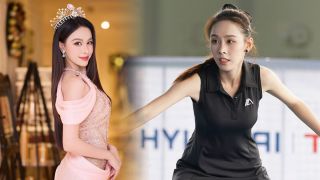 Á hậu Ngọc Hằng khoe nhan sắc ngọt ngào trên sân pickleball, gây chú ý với 'thần thái vạn người mê'