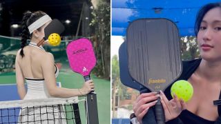 Đầu tư cho bạn gái tập chơi pickleball, chàng trai ngỡ ngàng khi thấy cô ở buổi đầu tiên lên sân