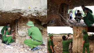 Công an thông tin nóng vụ trụ cầu Sông Lô trơ lõi thép, hư hỏng nghiêm trọng dù mới được hơn 10 năm