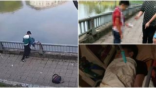 Xôn xao tài khoản được cho là bố của nam sinh lớp 8 bị bạn hất xuống hồ tiết lộ tình hình hiện tại của con