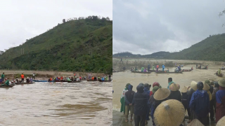 Nghệ An: Tìm thấy thi thể người đàn ông bị lật thuyền đánh cá trên sông Lam, quặn lòng kẻ đi - người ở lại