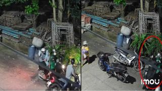 Camera vụ nữ tài xế xe ôm bị 4 người đàn ông chặn đánh dã man, hé lộ cuộc gọi đe dọa đáng sợ