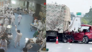 Tình trạng sức khỏe 7 nạn nhân trong vụ ô tô con đâm xe tải trên cao tốc Thanh Hóa: Có người nguy kịch!